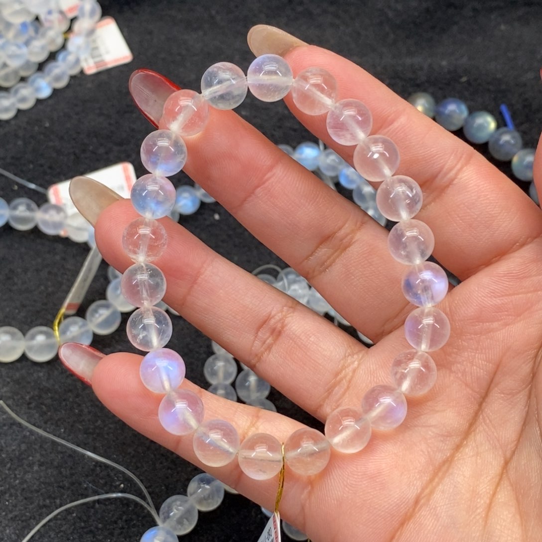 长石手串未镶嵌手串