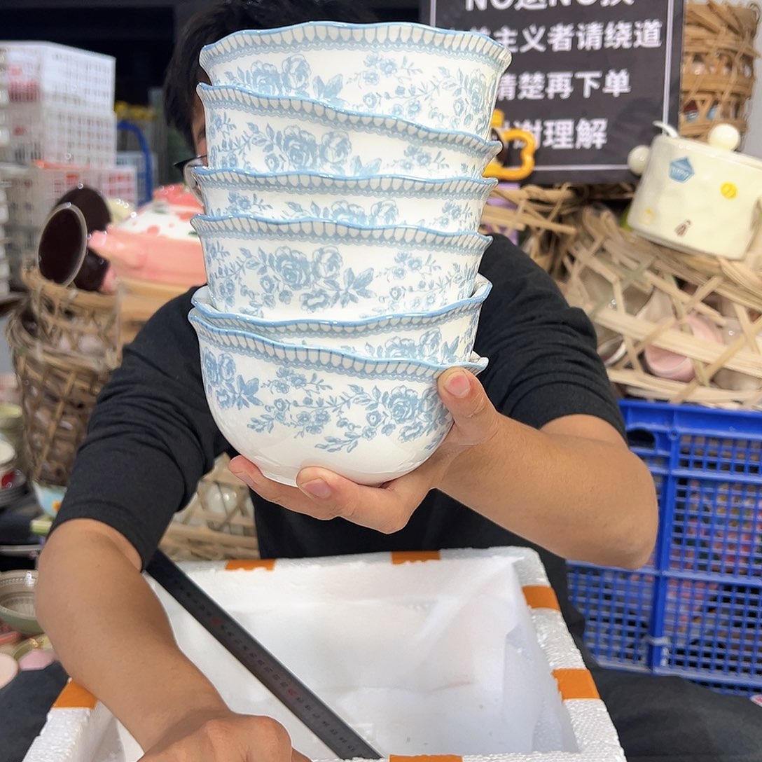 潮州陶瓷工厂微瑕5寸