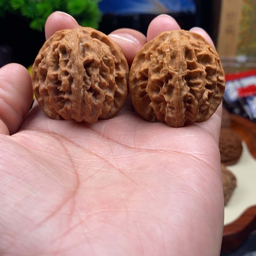 文玩核桃把件苹果园38