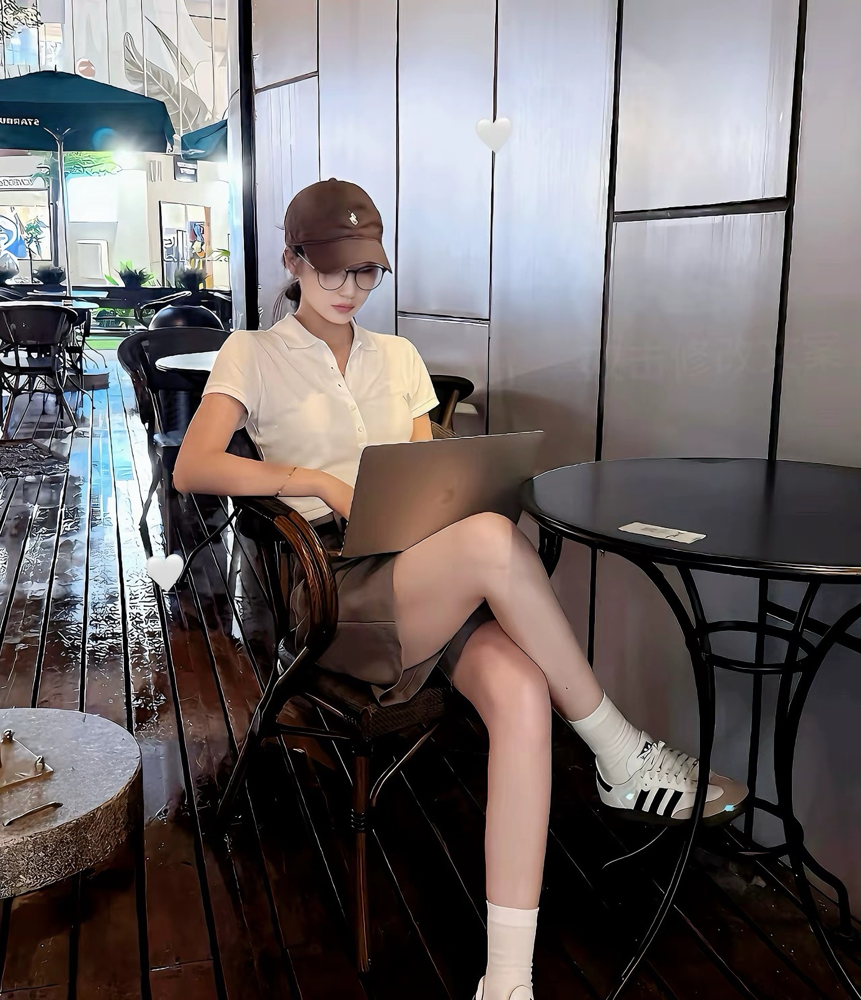 清完不补代购外贸单/可扫码天花板级别五扣短袖T恤POLO衫修身女款