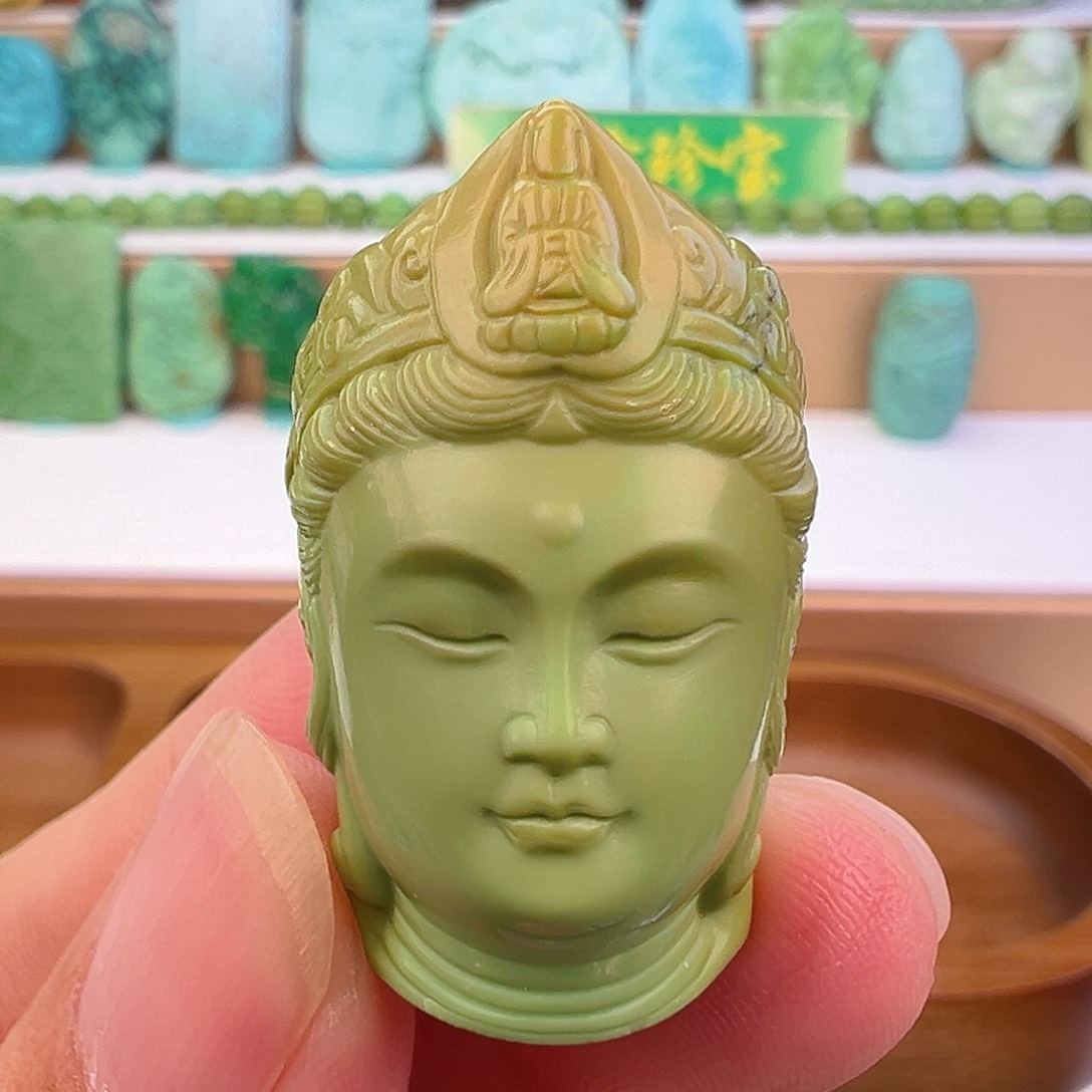 未镶嵌绿松石项链