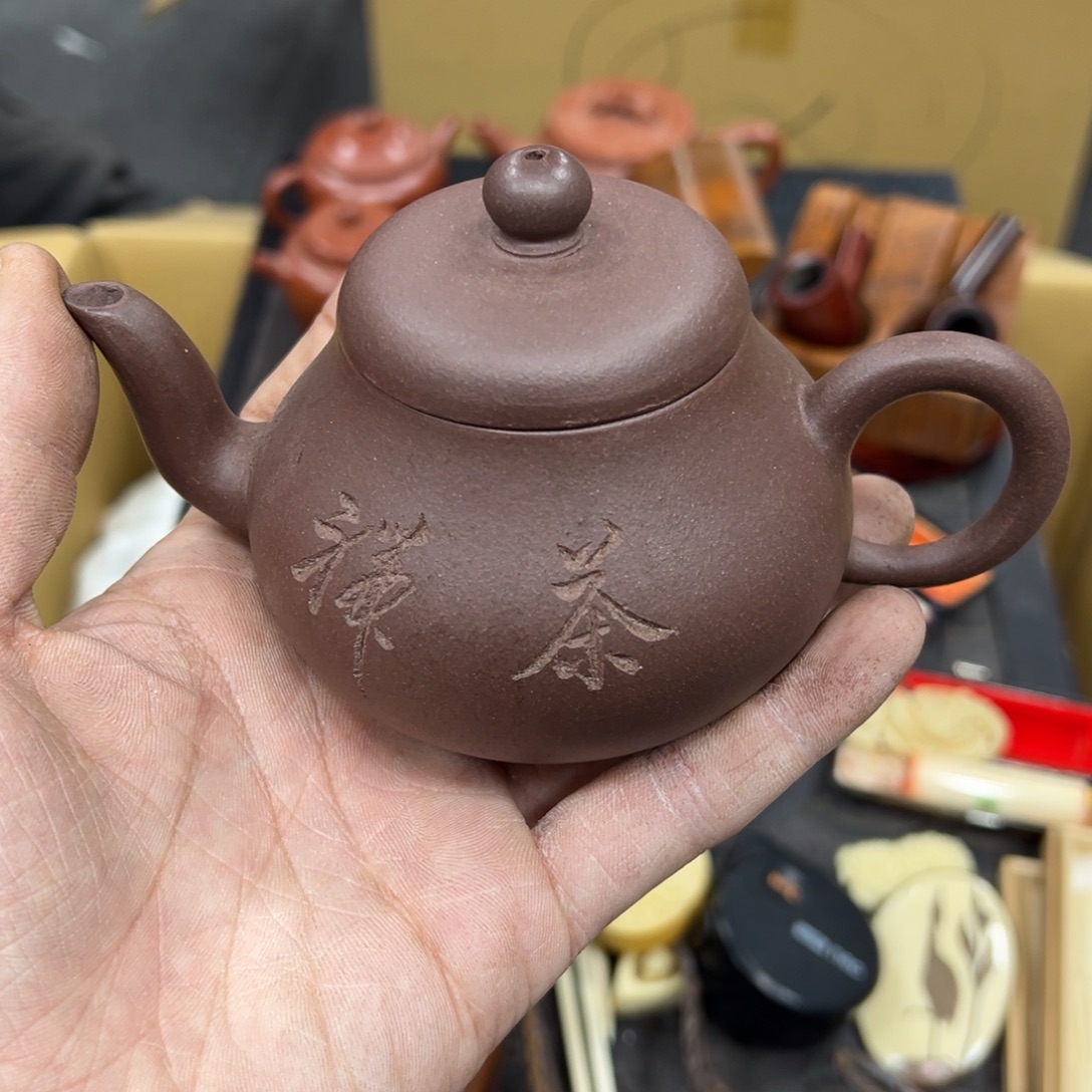 海***风紫砂日本工艺品摆件