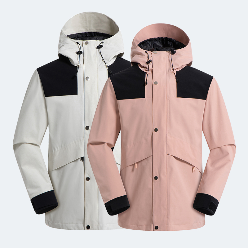 户外防水防风保暖冲锋衣 秋冬登山服 2233