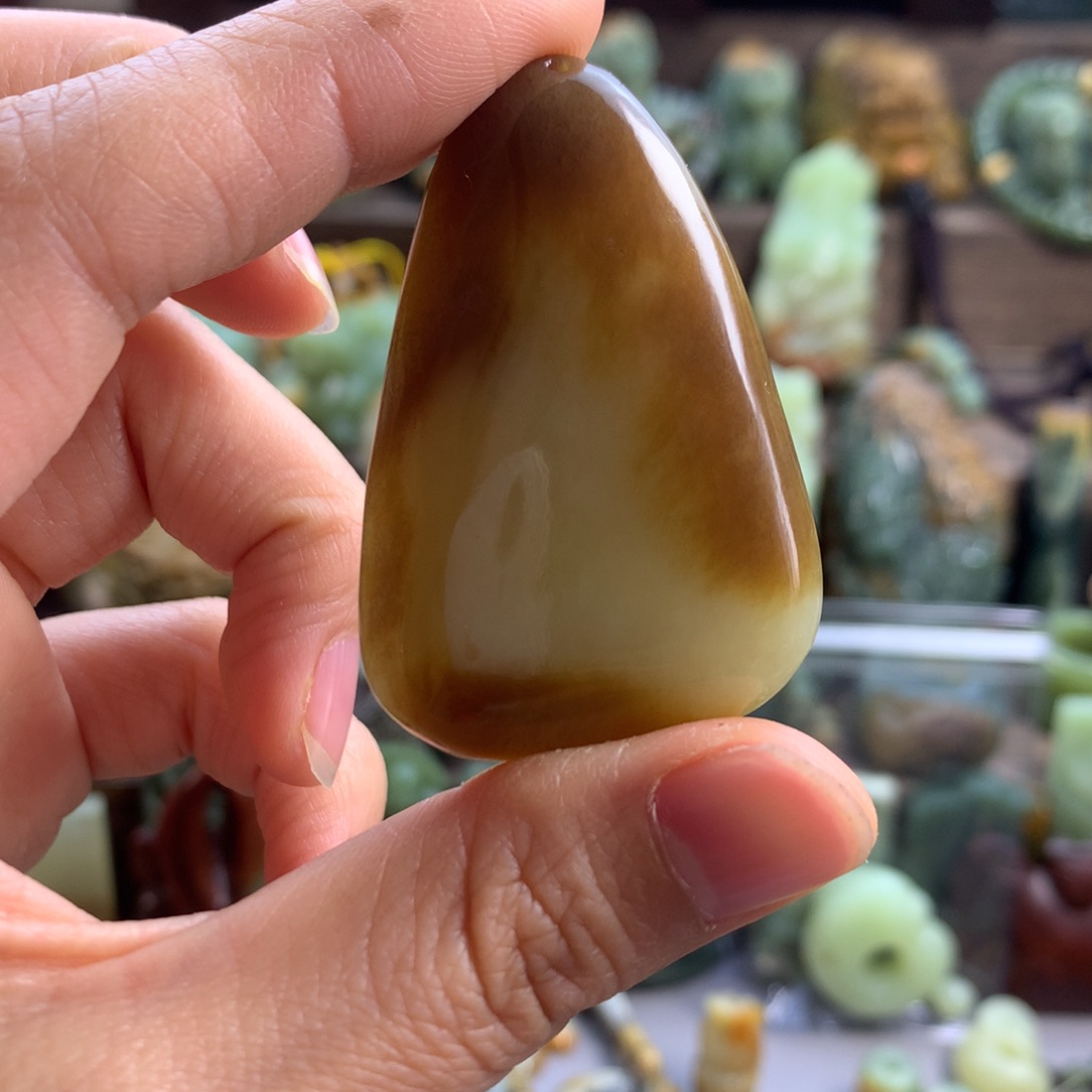 岫岩老玉（透闪石质玉）挂件未镶嵌早****好