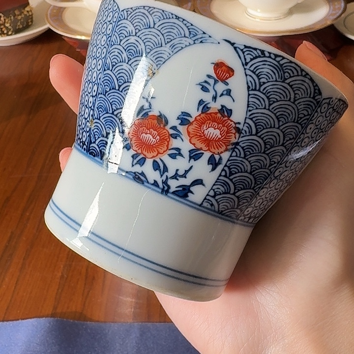 9321釉下青花手握杯