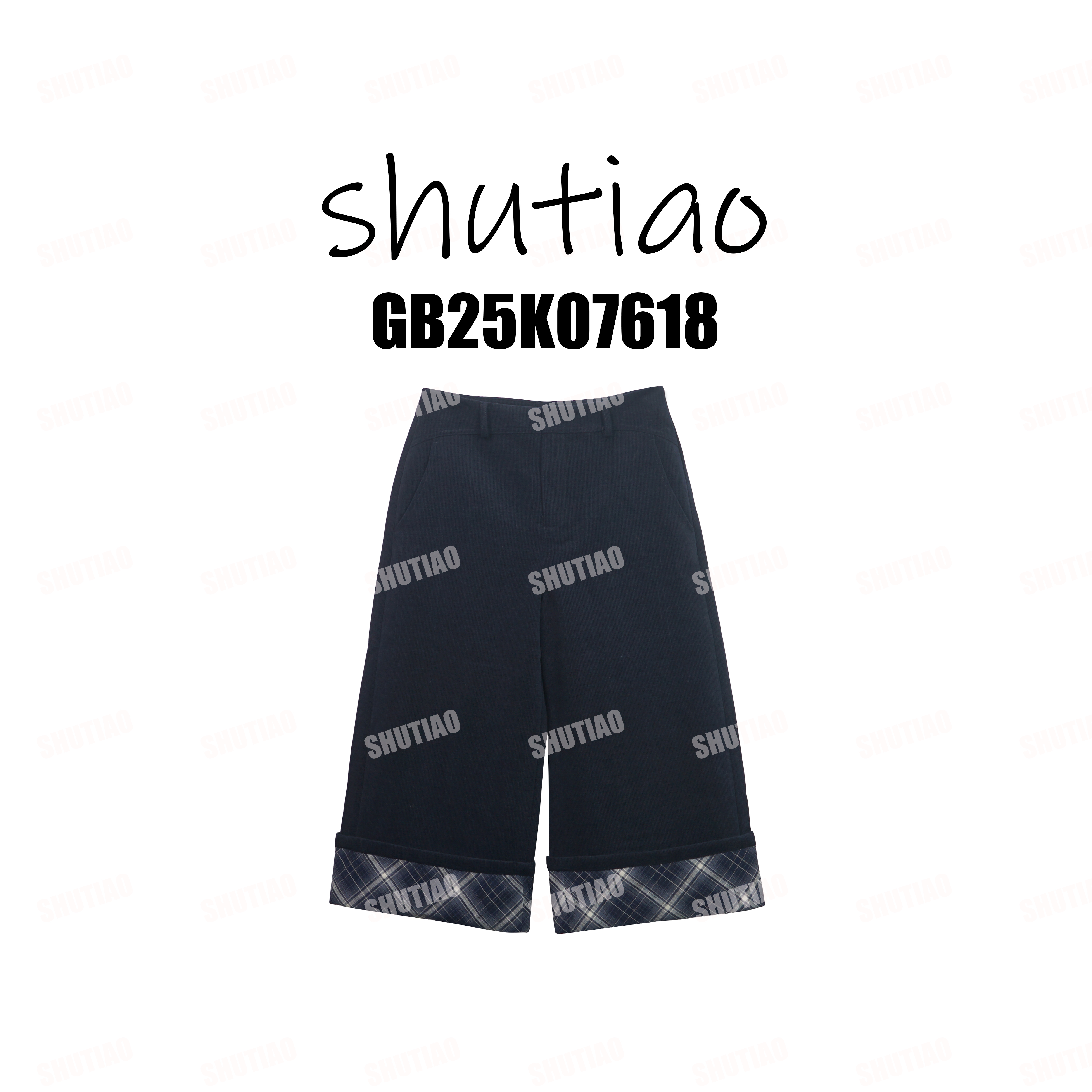 【SHUTIAO】2025秋冬：新款小众设计款裤子GB25K07618