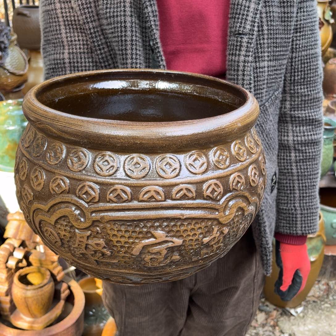 红陶高20口25无孔