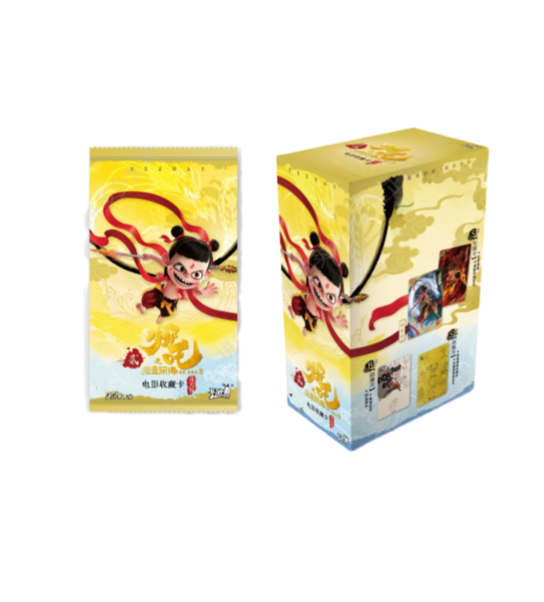 【EX版抬箱】卡游哪吒之魔童闹海电影收藏卡斗天包第一弹