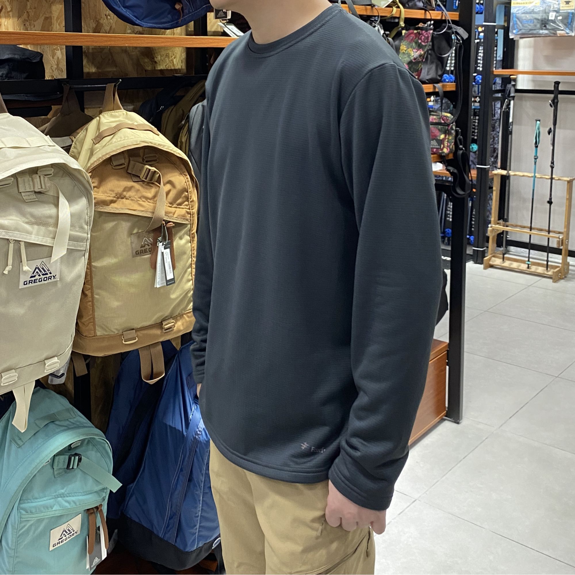 grand camps 保暖层 远红外线保暖打底长袖