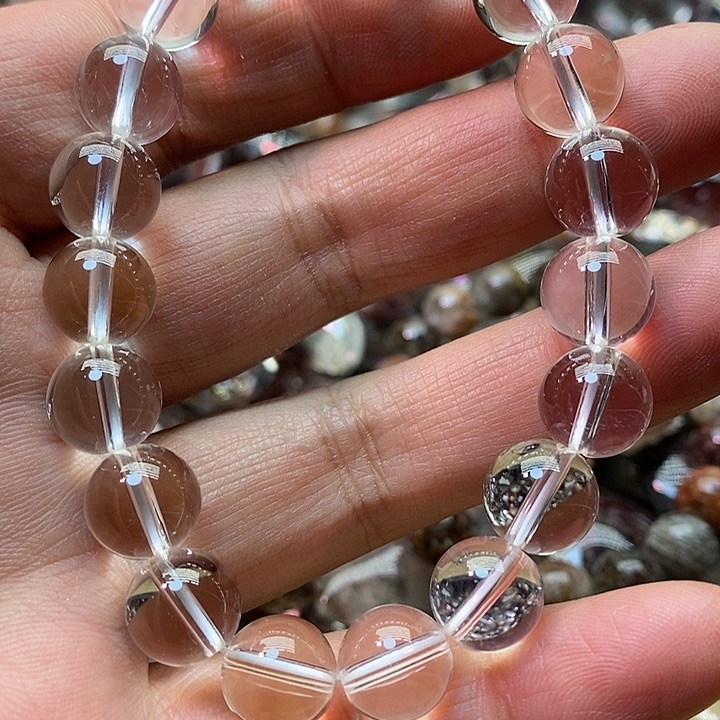 水晶手串未镶嵌水晶手串