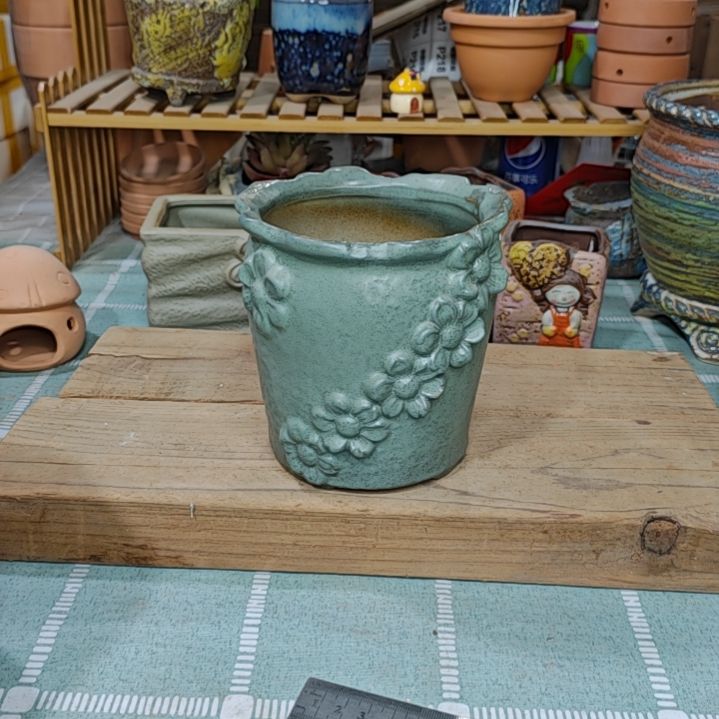 紫砂花盆粗陶花盆