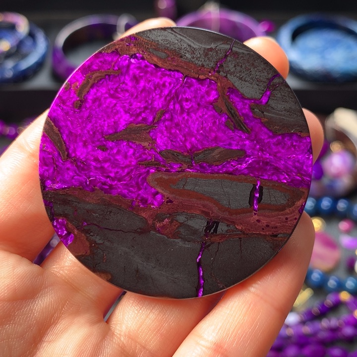 苏纪石（舒俱来）裸石吊坠未镶嵌