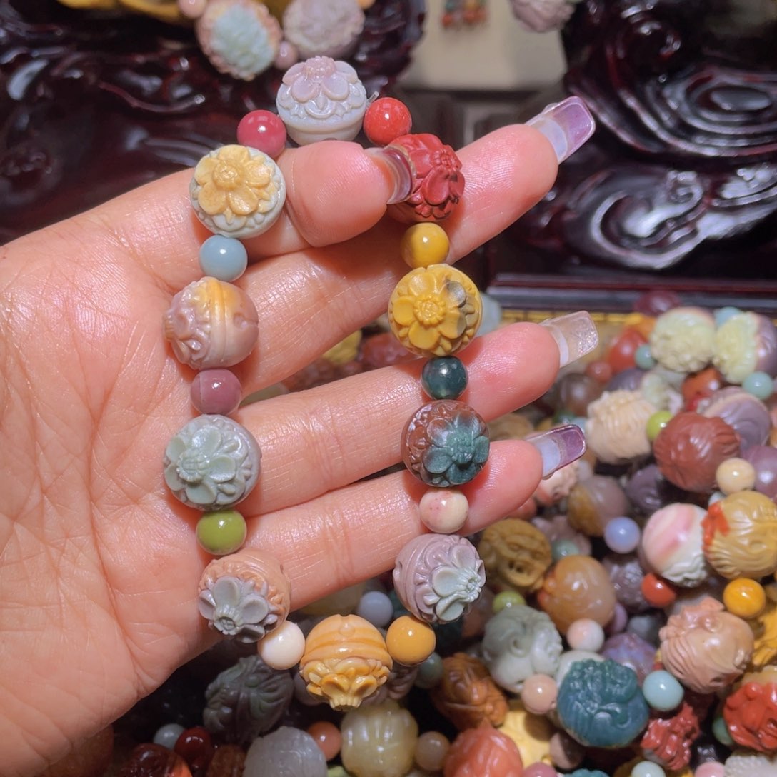 石英质玉手链未镶嵌