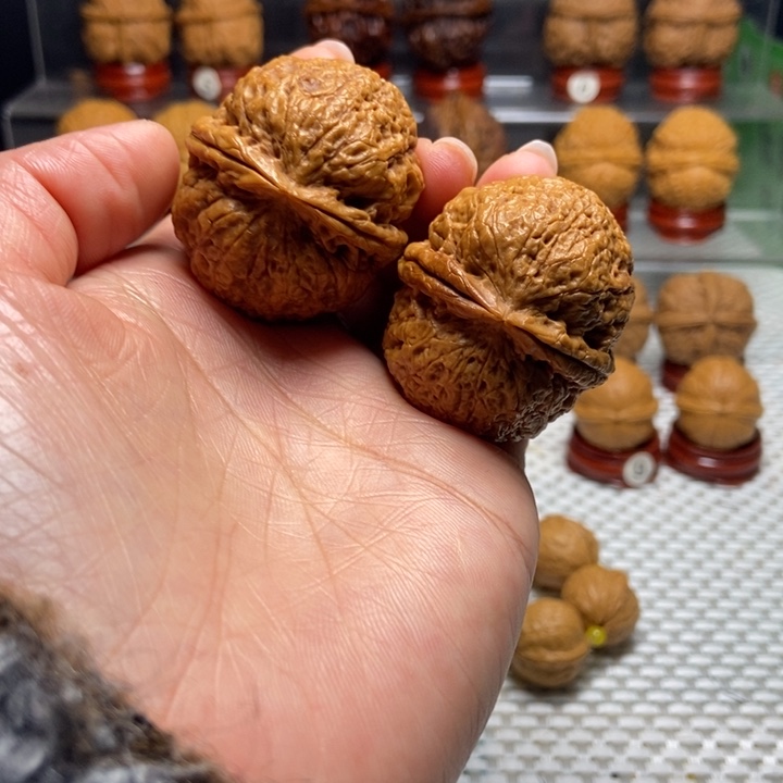 文玩核桃把件10祥龙罗汉