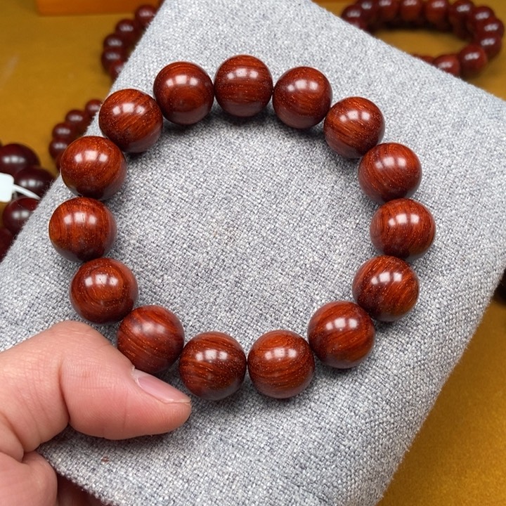 小叶紫檀手串/手链喵*啦15/15颗