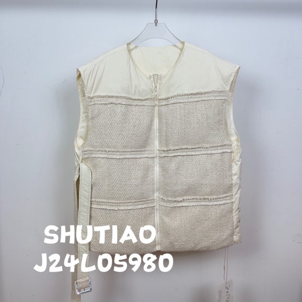 【SHUTIAO】2024秋冬：新款小众设计款马甲J24L05980