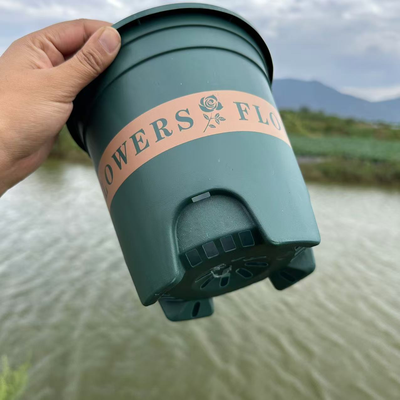 【加仑盆】1加仑盆盆栽用熟料盆