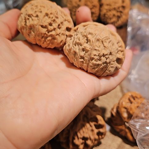 用***1文玩核桃吊坠46南瓜