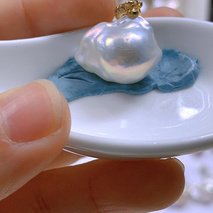 淡水珍珠颈饰合金