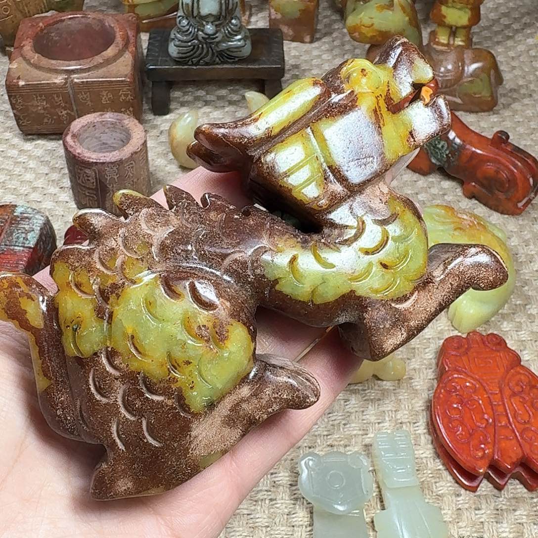 白玉菩提吊坠挂件