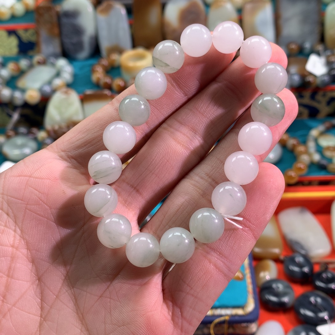 和田玉（糖玉）未镶嵌手链