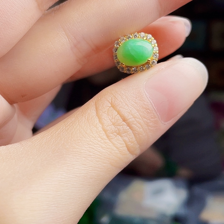 翡翠银S925镶嵌颈饰多样性