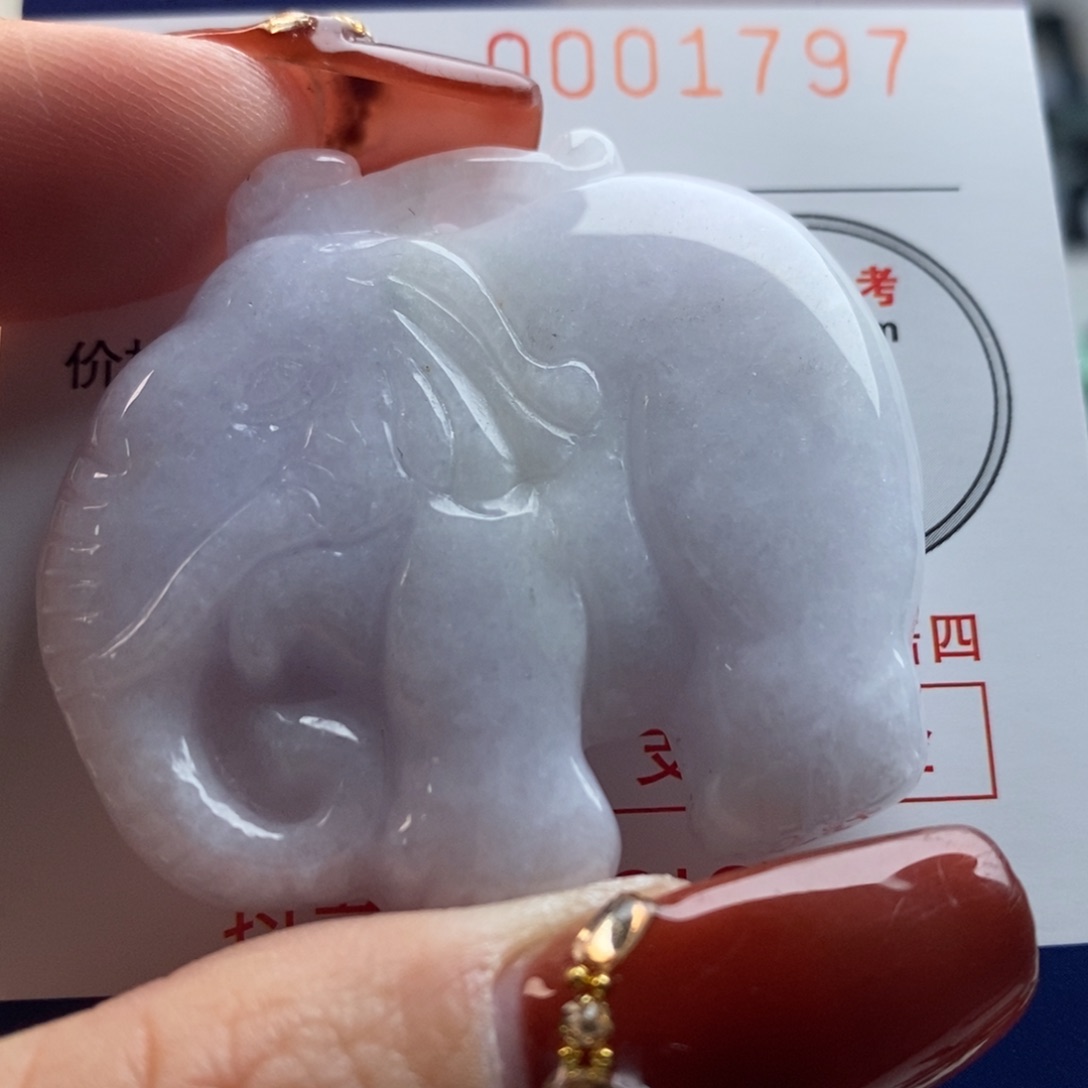 翡翠吊坠(不含链)未镶嵌