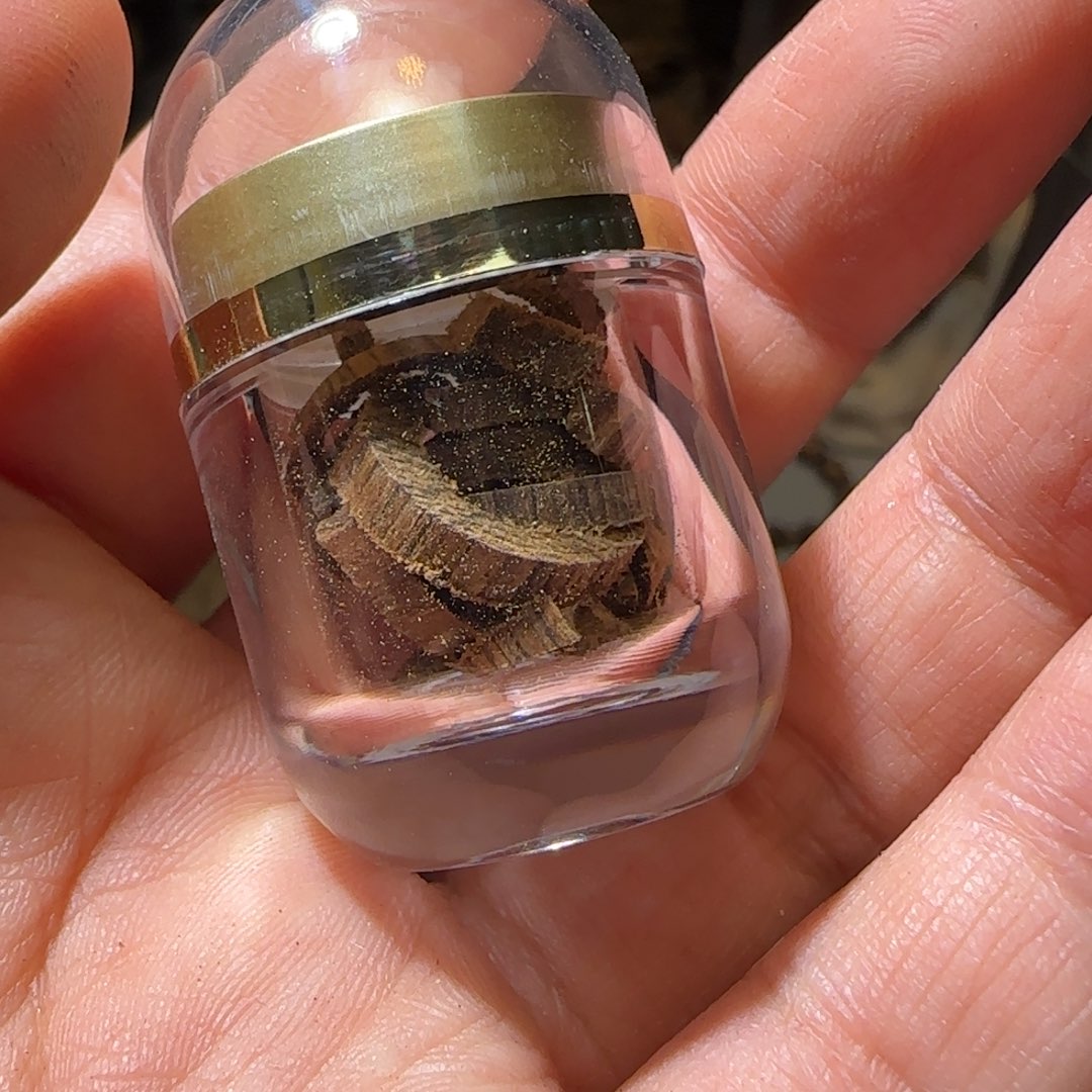 沉香碎屑沉香大叻红土圈圈1克