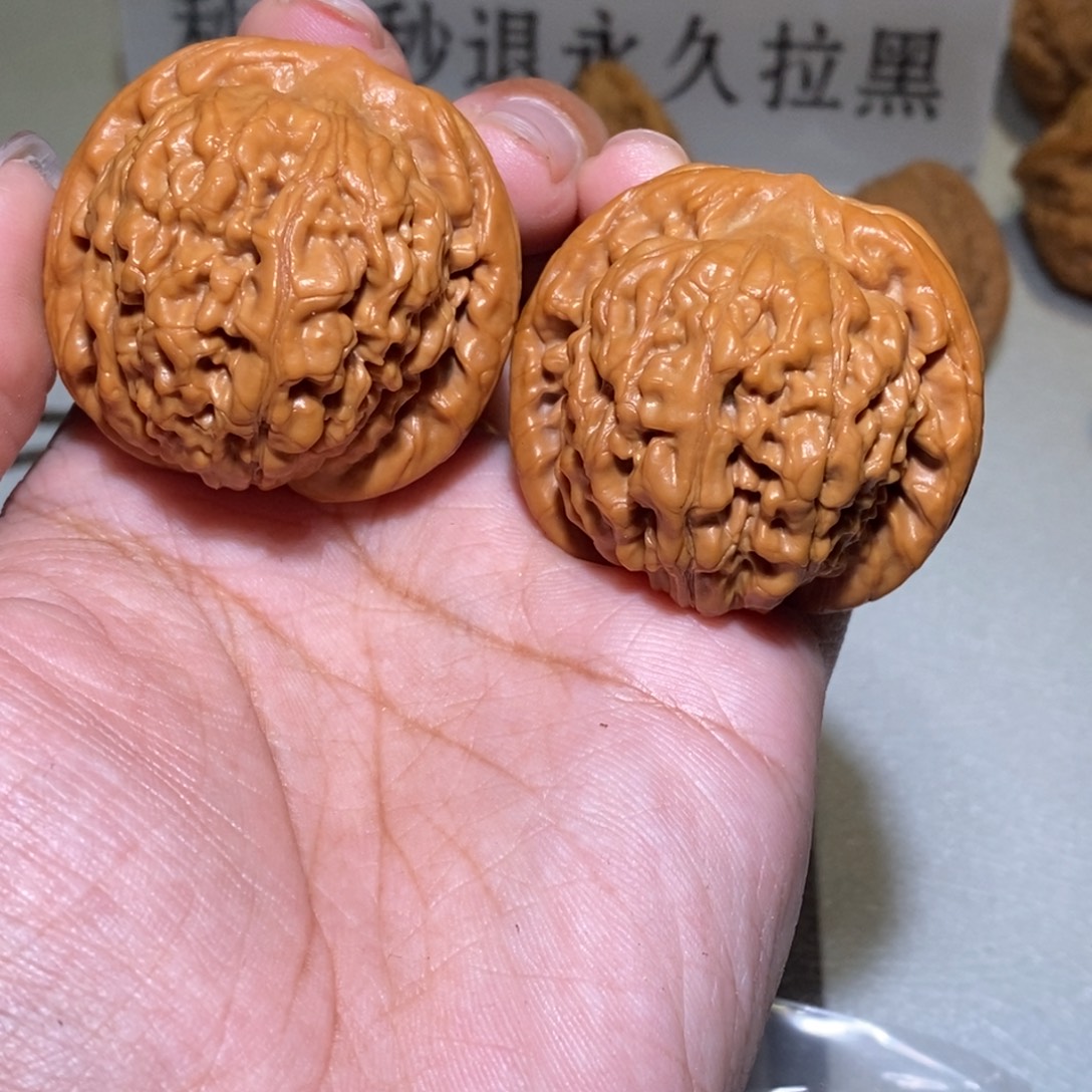 M***_核桃手串/手链莲花