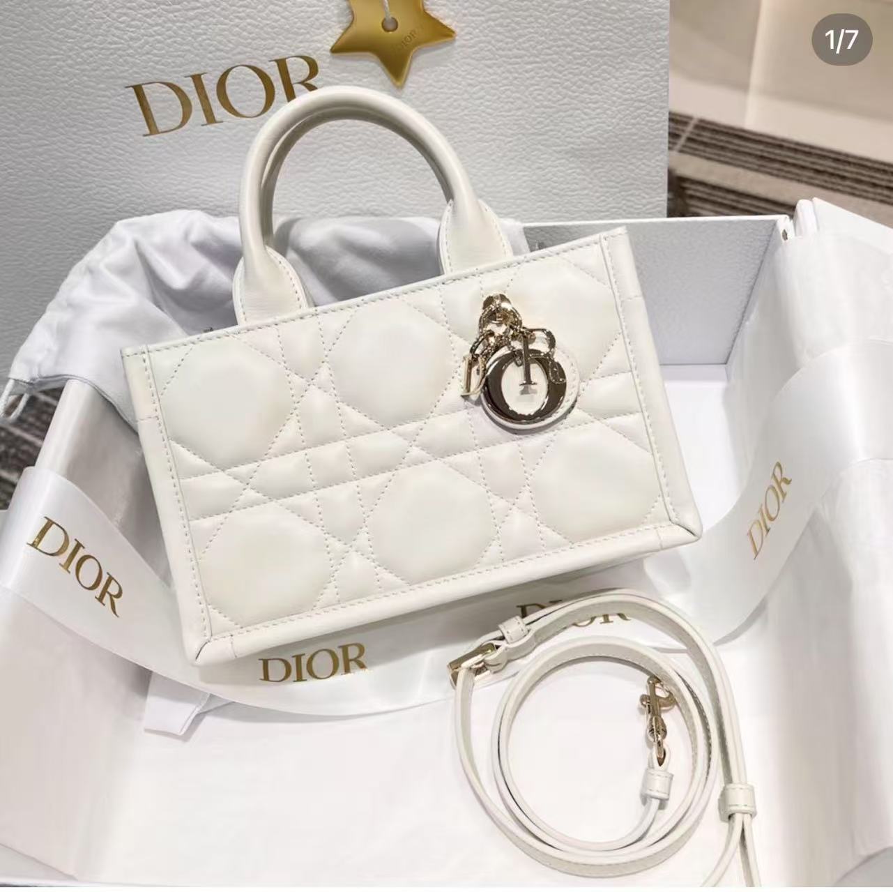 99新 DIOR/迪奥 book tote mini白金包/甄选