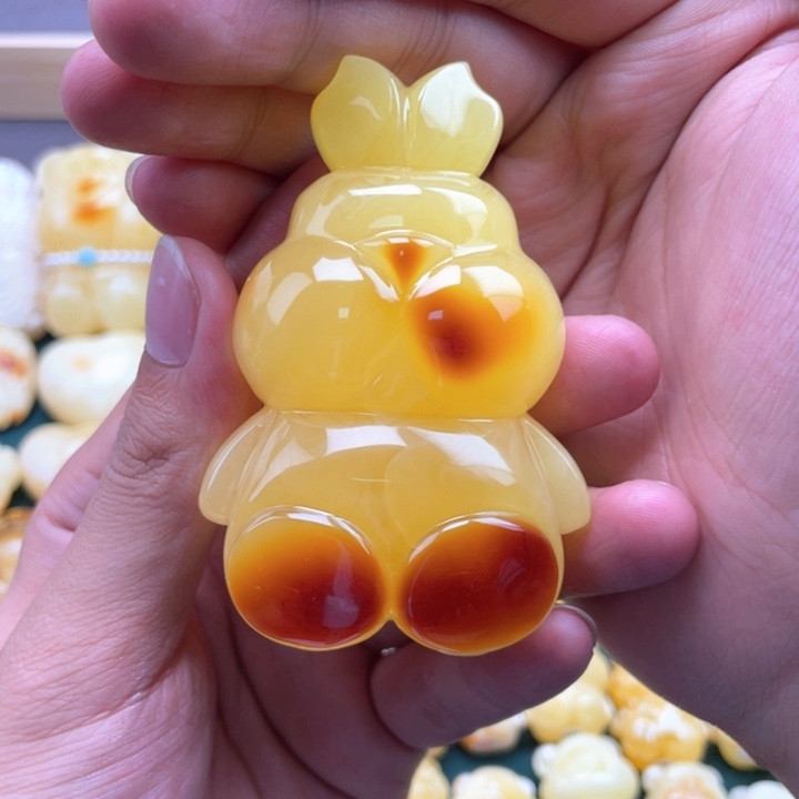 琥珀未镶嵌裸石蜜蜡