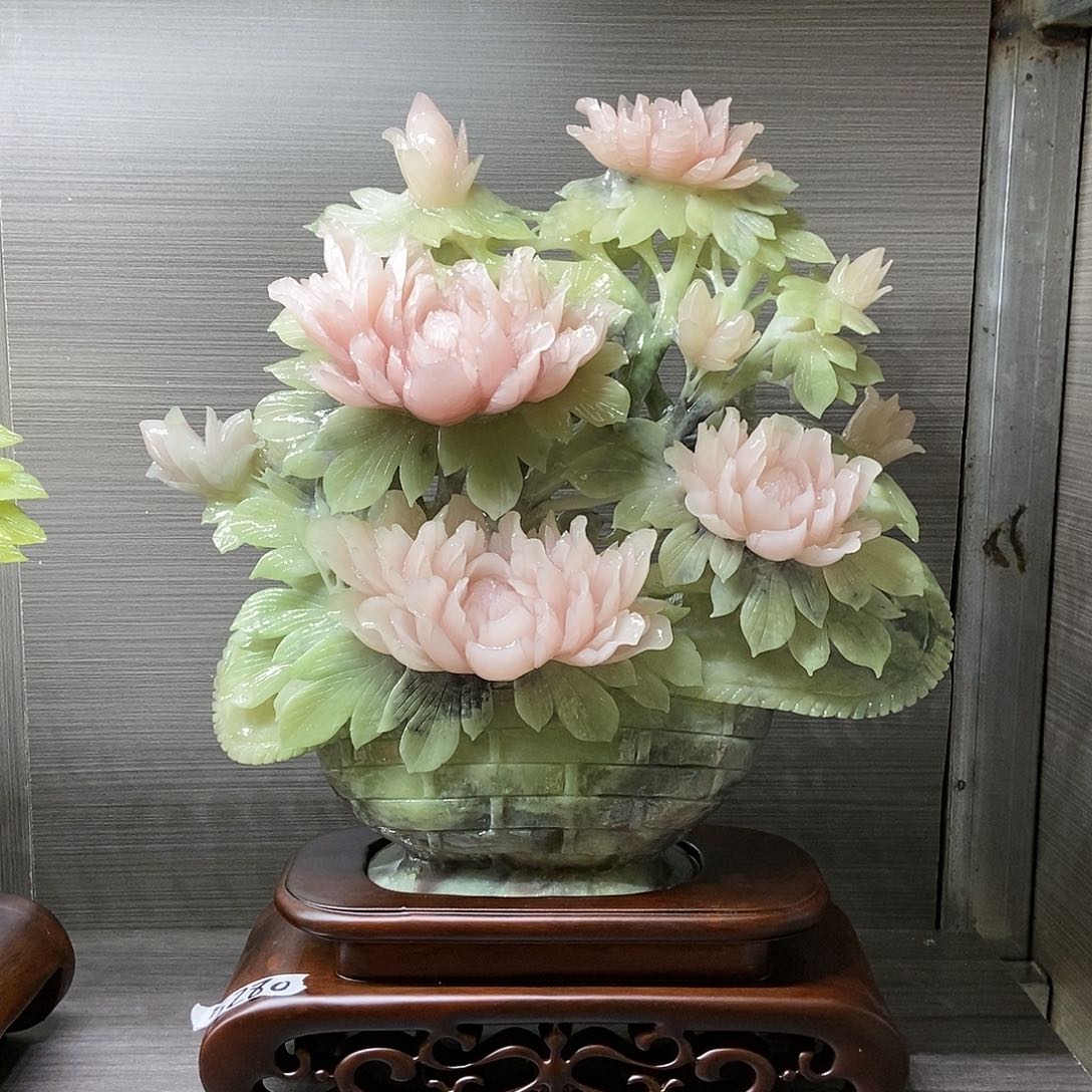 【闪购商品】蛇纹石玉（覆膜）珠宝奇石未镶嵌