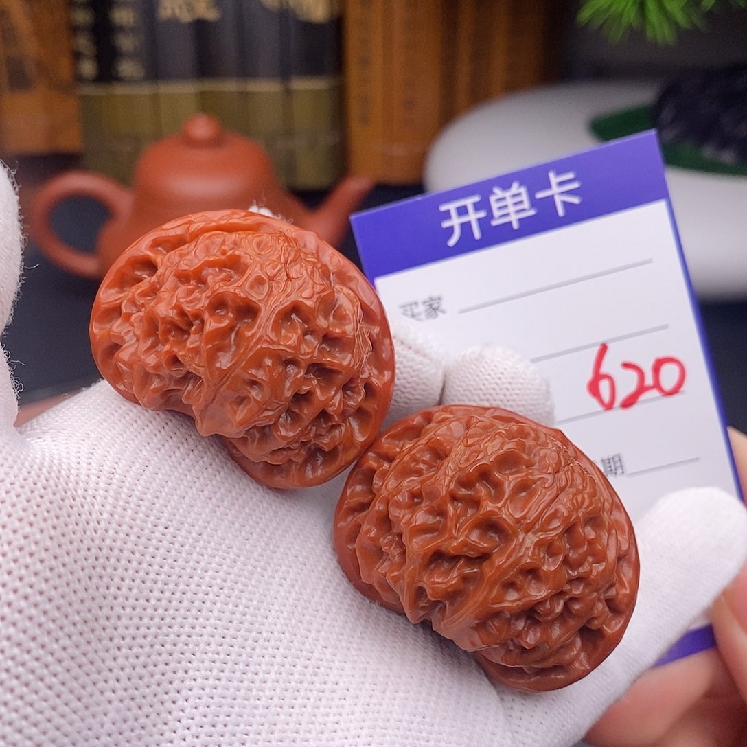 文玩核桃把件43宫灯620
