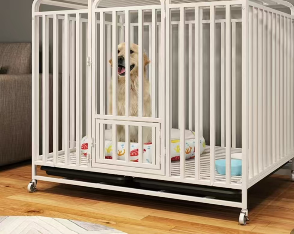 大型犬宠物狗笼室内带厕所分离金毛拉布拉多笼子