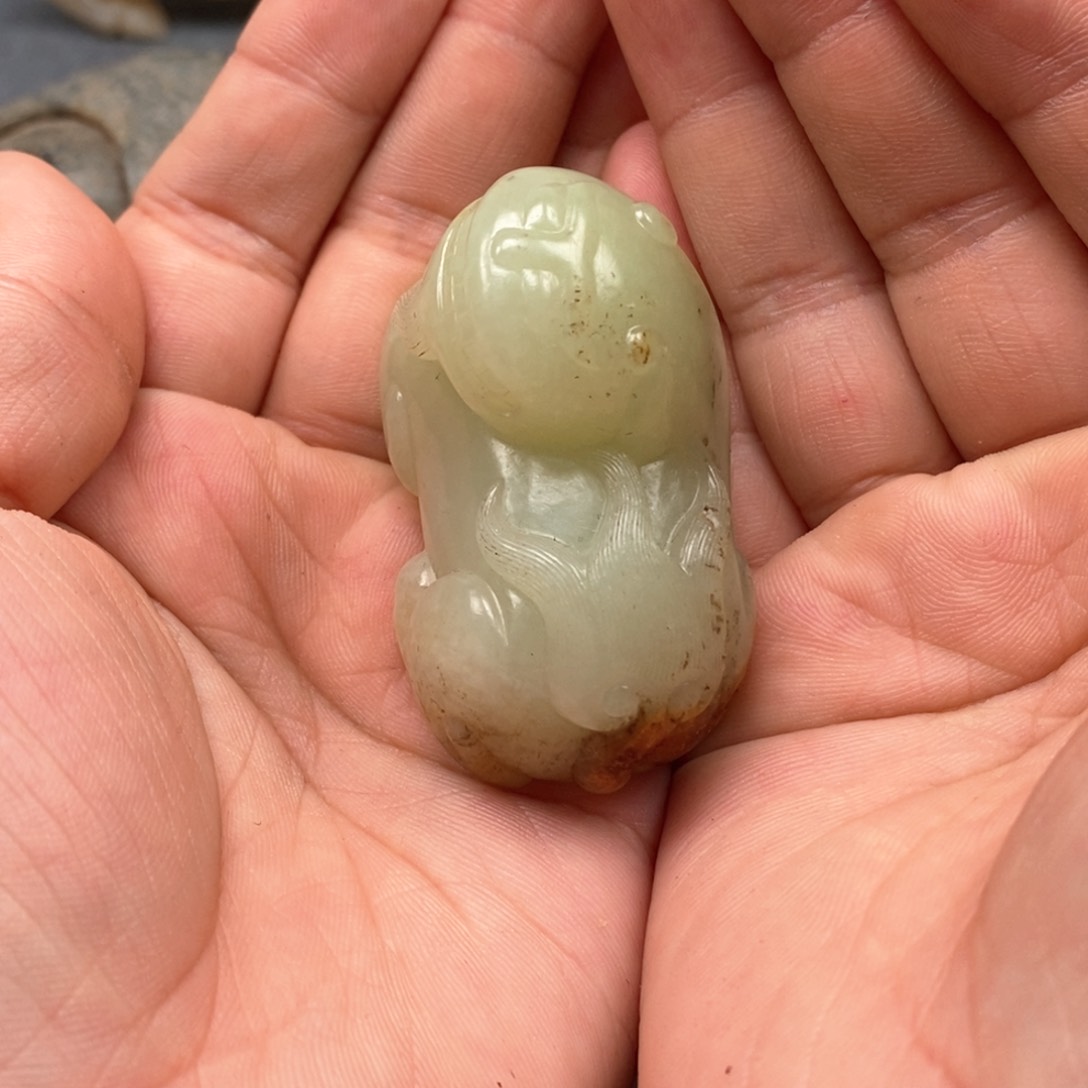 和田玉挂件未镶嵌南****.