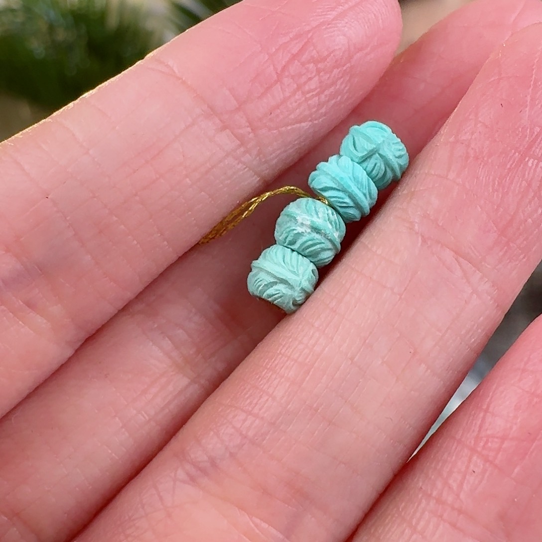 绿松石珠宝奇石未镶嵌