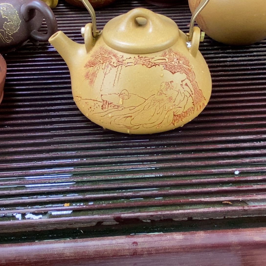 紫砂茶壶无*白定5 处理价