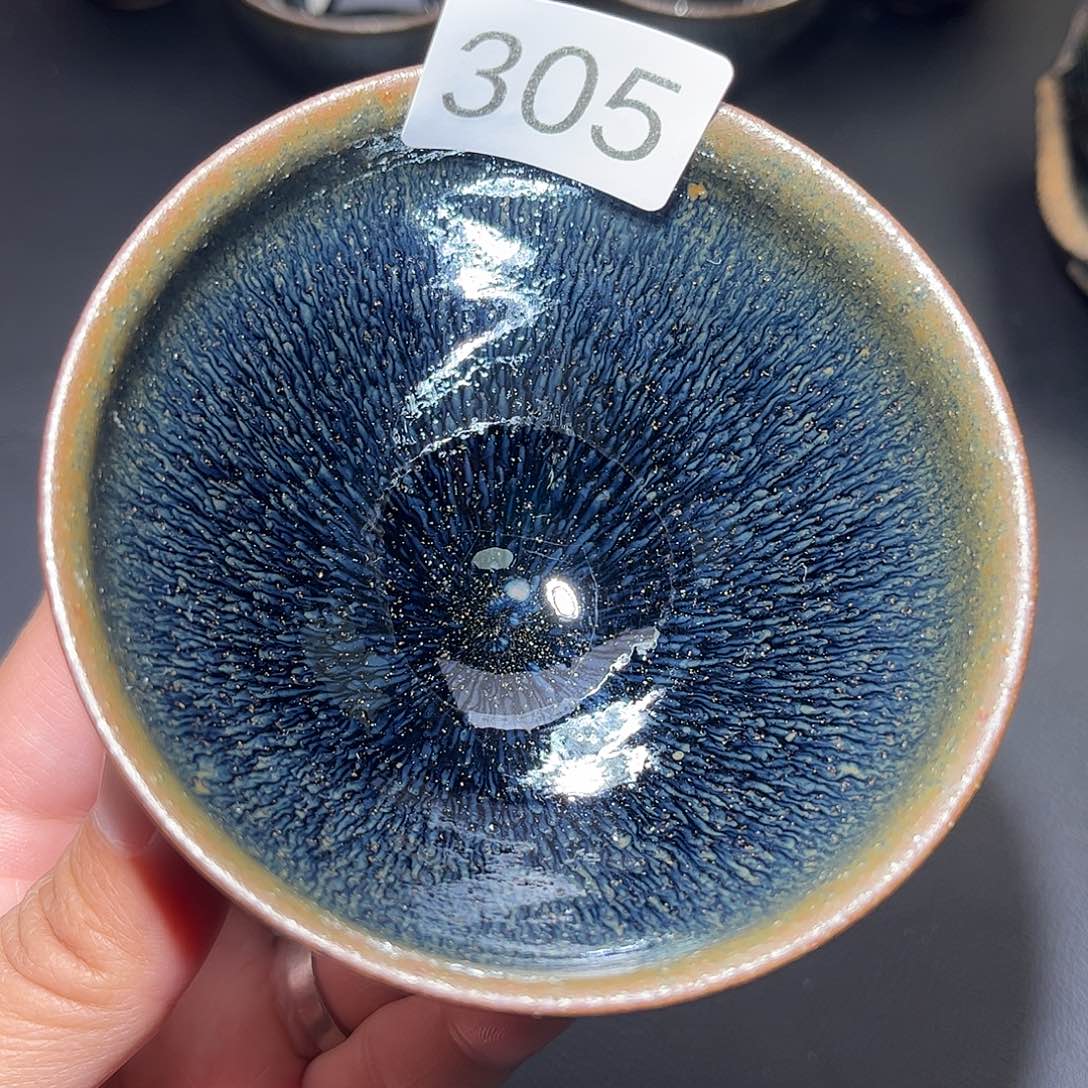 茶盏柴烧主人杯305