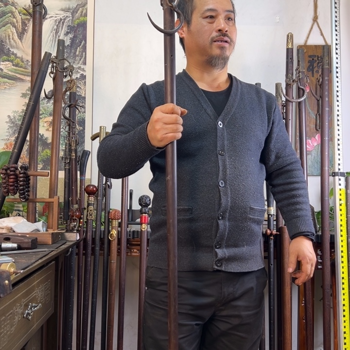 张***森木7直播间现货老秤杆