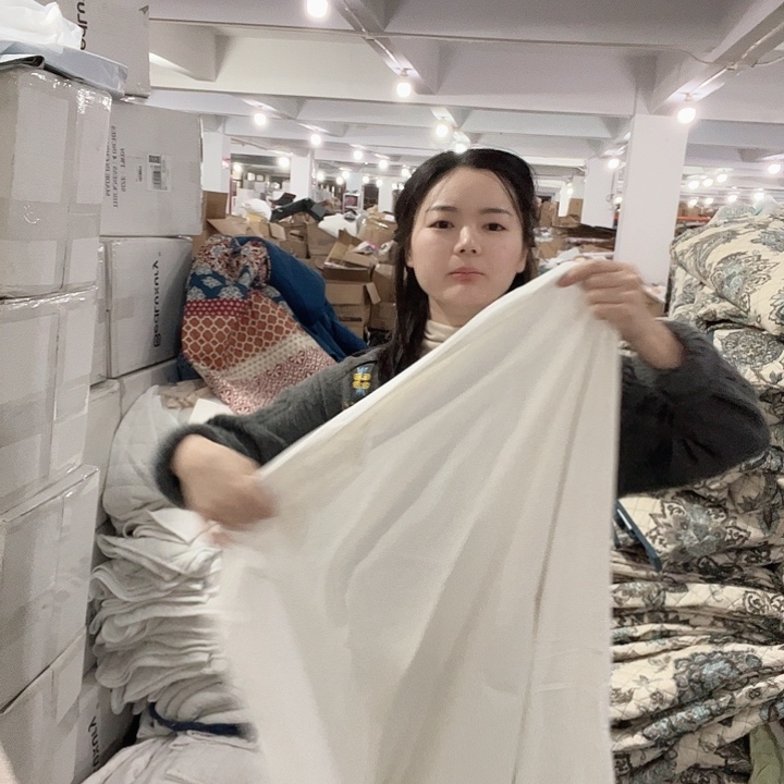 绑带款纯棉被套150*200微瑕