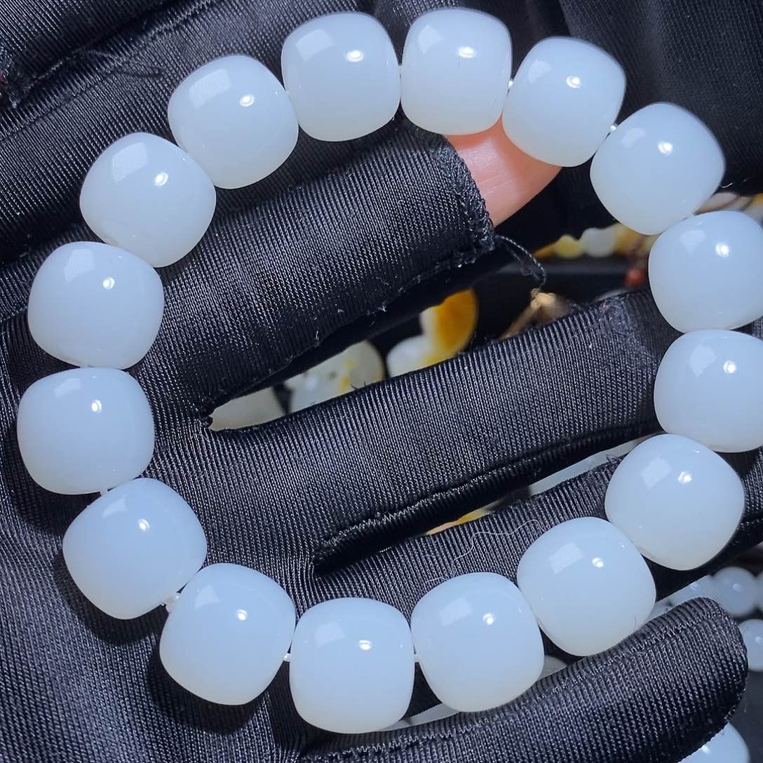 和田玉套链未镶嵌顺***流