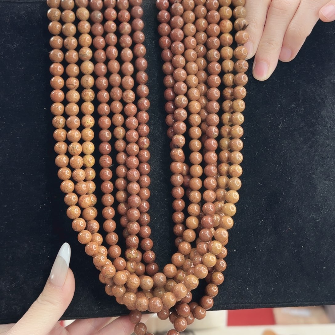 泗水砭石卡8精品108颗手串高货