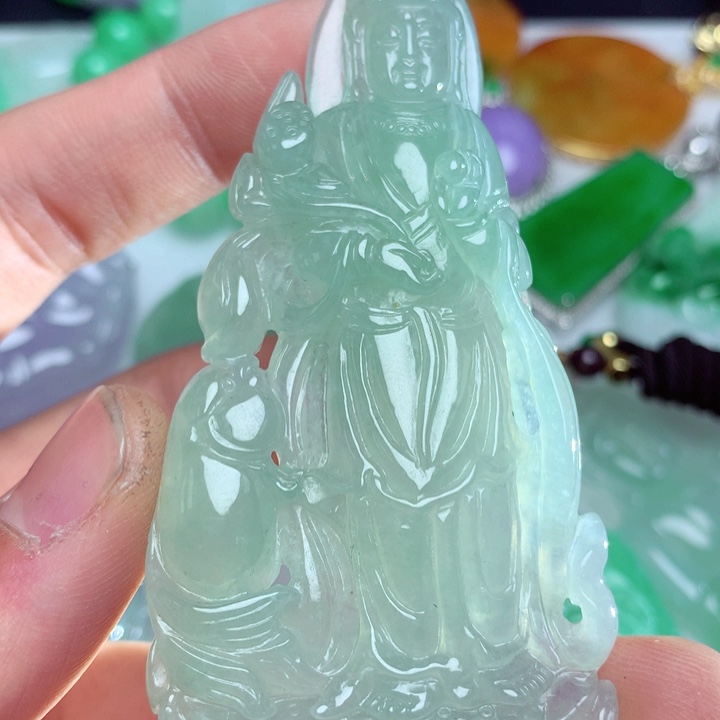 翡翠吊坠(不含链)未镶嵌