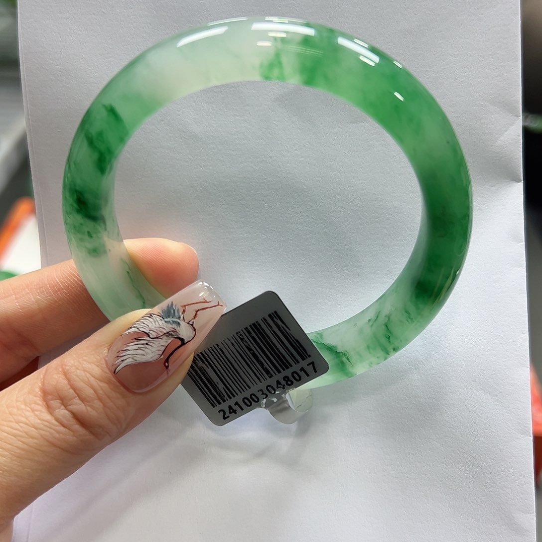 石英质玉手镯未镶嵌紫**晶