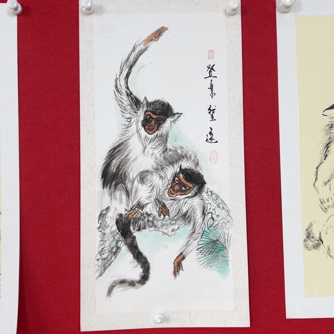 国画绘画国画作品