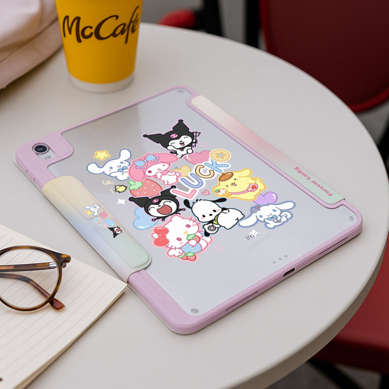 【Y折百变搭扣x晕染】iPadpro13保护套oppo4华为11.5小米6平板壳9代
