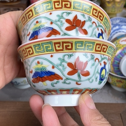 景德镇陶瓷藏式茶碗