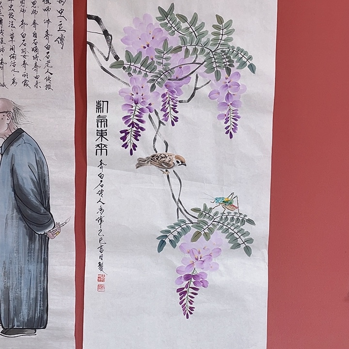 国画冯老师手绘作品