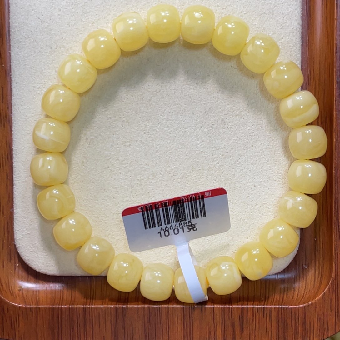 琥珀手链未镶嵌蜜蜡