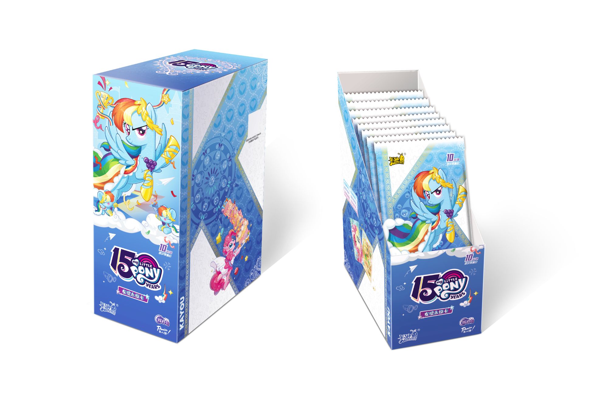 【PK】小马宝莉辉月8盲盒收藏卡（默认代拆）